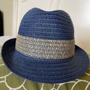 Blue Gymboree hat for girl and boy.